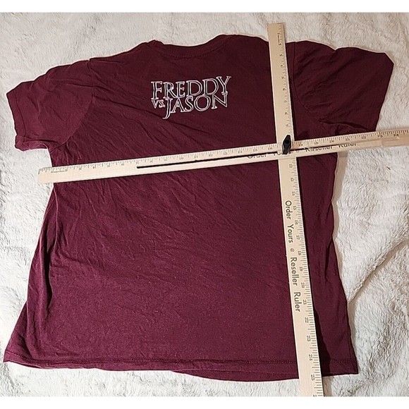 Freddy vs Jason Original Horror Movie Poster Graphic Tee T-shirt Mens‎ Medium - Picture 4 of 6